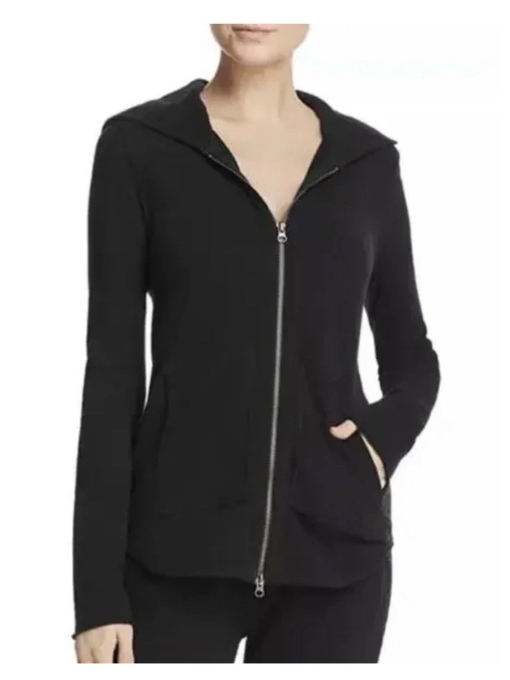 ATM Anthony Thomas Melillo Zip Up Wool Cashmere Hoodie Women's Small